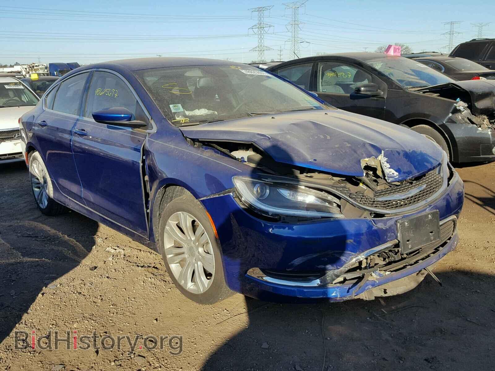 Photo 1C3CCCAB8FN683281 - CHRYSLER 200 2015