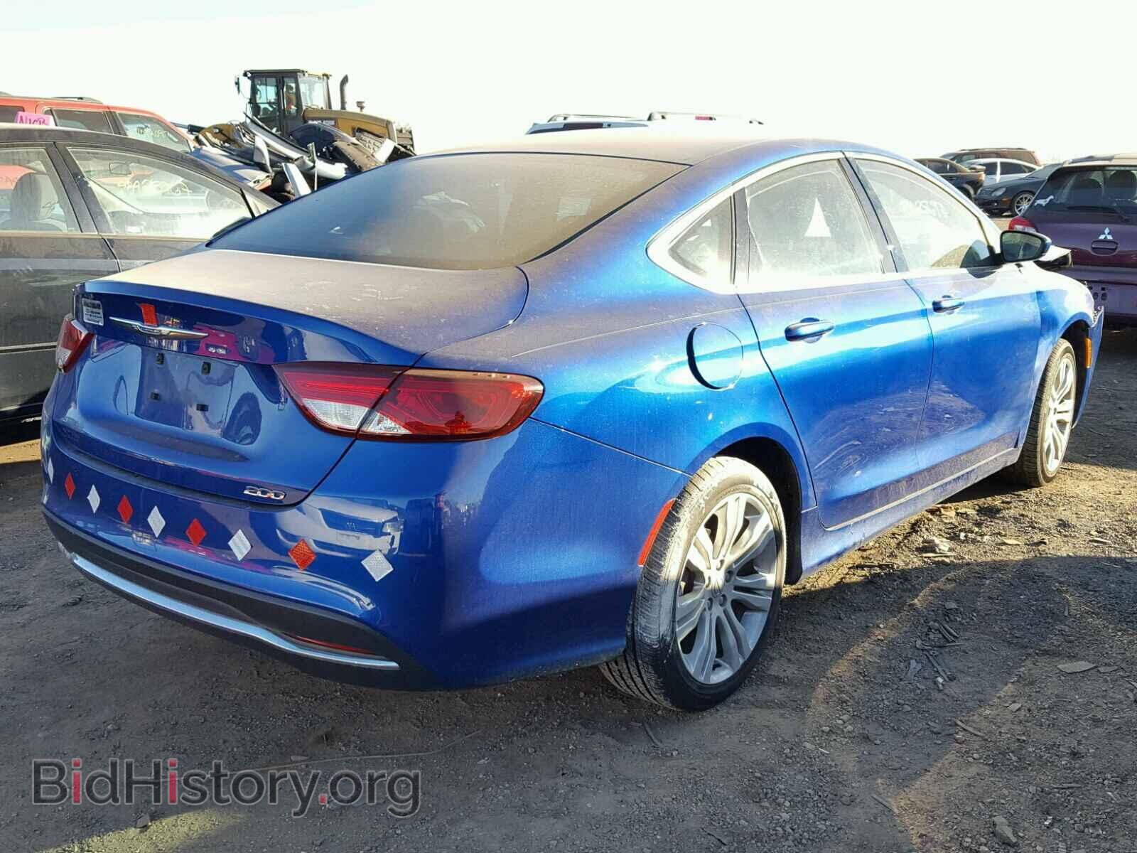 2015 CHRYSLER 200 - VIN: 1C3CCCAB8FN683281 - Фото 4