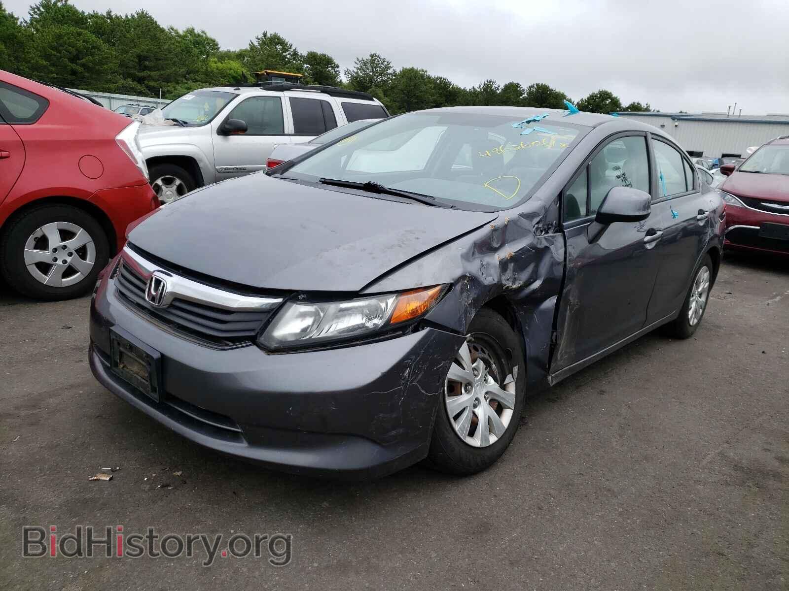 2012 HONDA CIVIC - VIN: 19XFB2F57CE361868 - Фото 2
