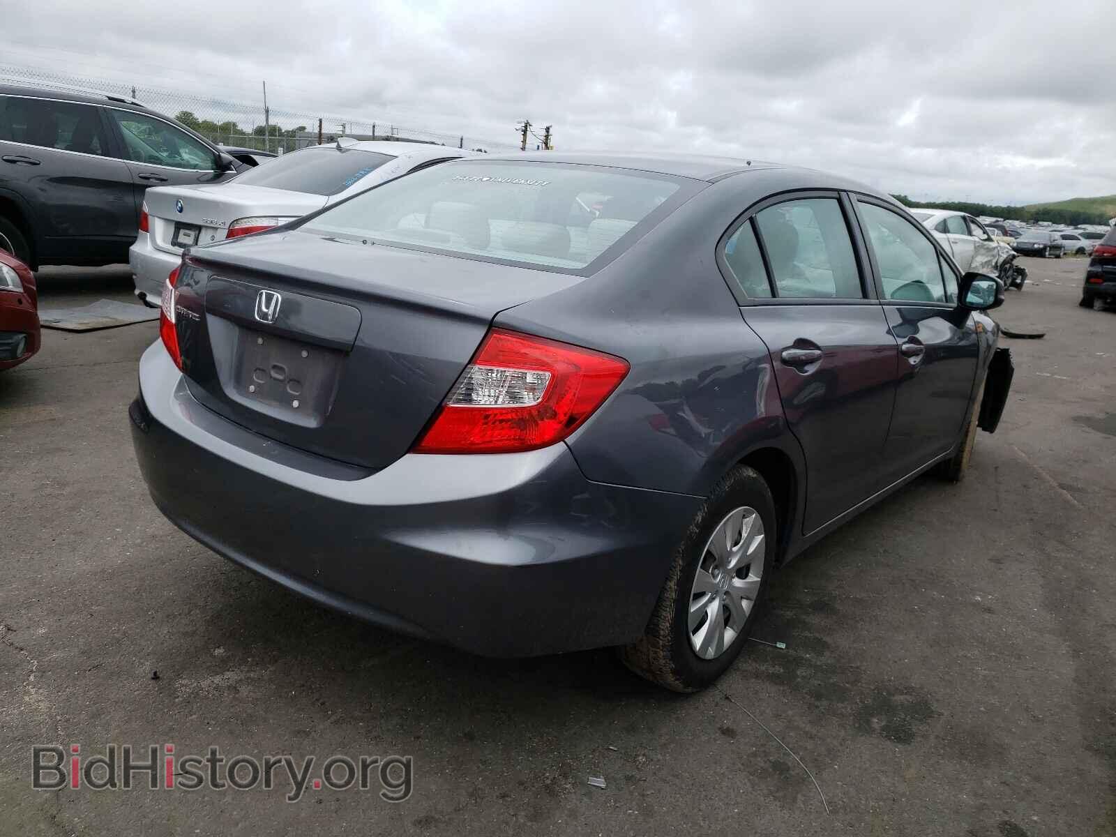 2012 HONDA CIVIC - VIN: 19XFB2F57CE361868 - Фото 4