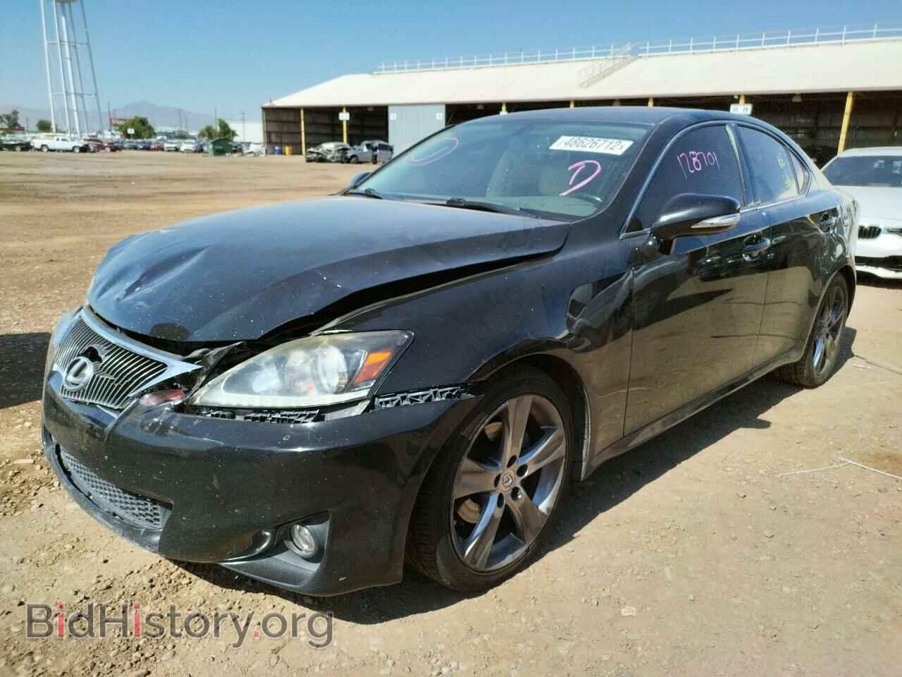 2011 LEXUS IS - VIN: JTHBF5C29B5156009 - Фото 2