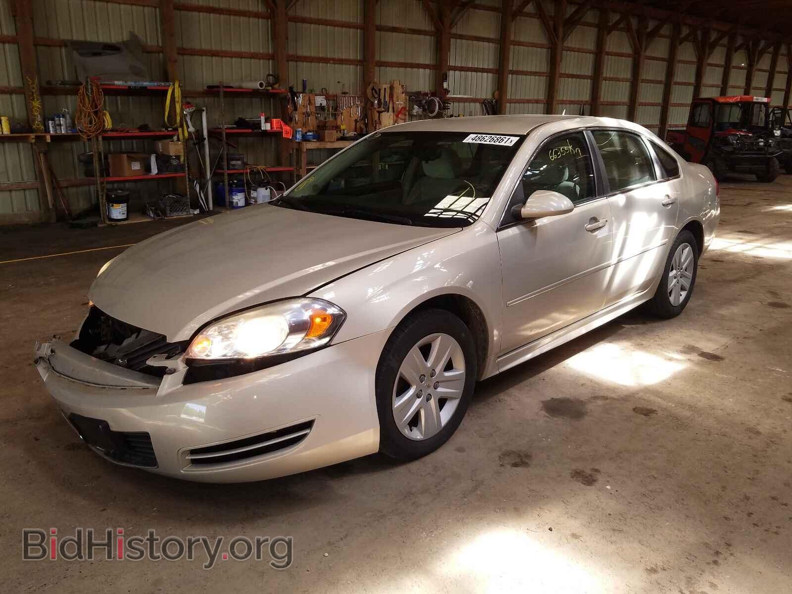 2011 CHEVROLET IMPALA - VIN: 2G1WA5EK1B1134353 - Фото 2