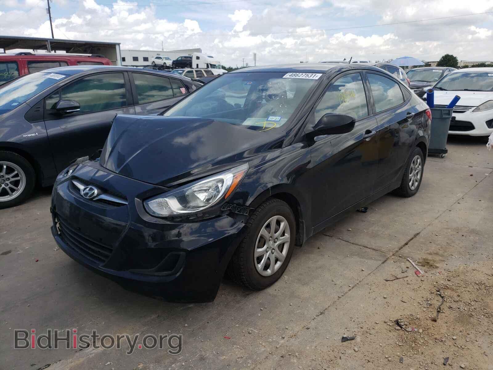 2013 HYUNDAI ACCENT - VIN: KMHCT4AE6DU395768 - Фото 2
