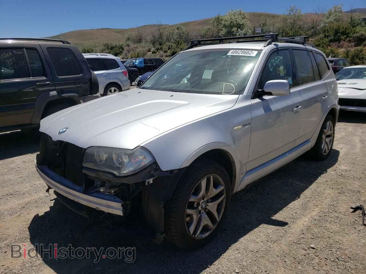 2007 BMW X3 - VIN: WBXPC93467WF03389 - Фото 2