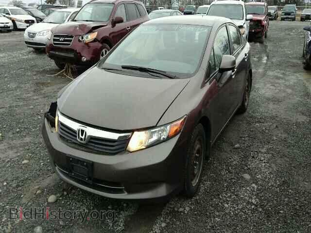2012 HONDA CIVIC - VIN: 2HGFB2F41CH004747 - Фото 2