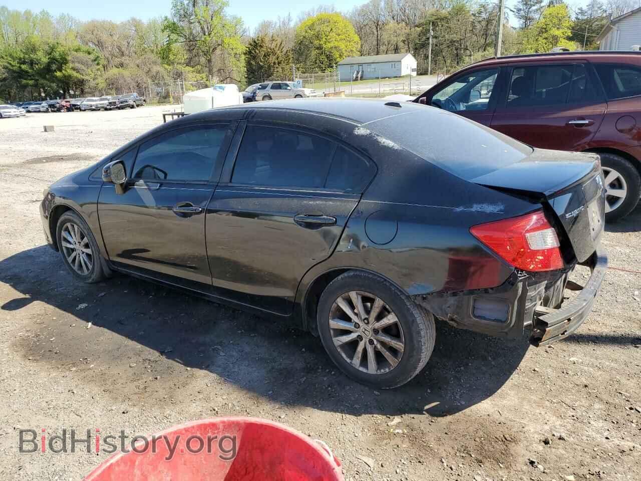 2012 HONDA CIVIC - VIN: 2HGFB2F95CH545893 - Фото 2