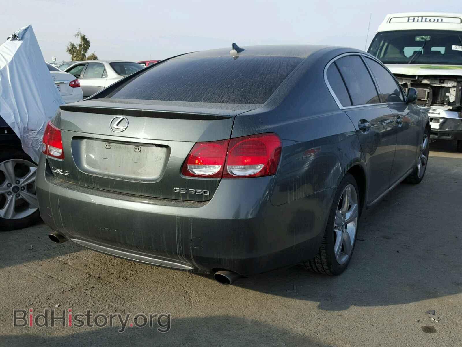 2007 LEXUS GS350 - VIN: JTHBE96S670026456 - Фото 4