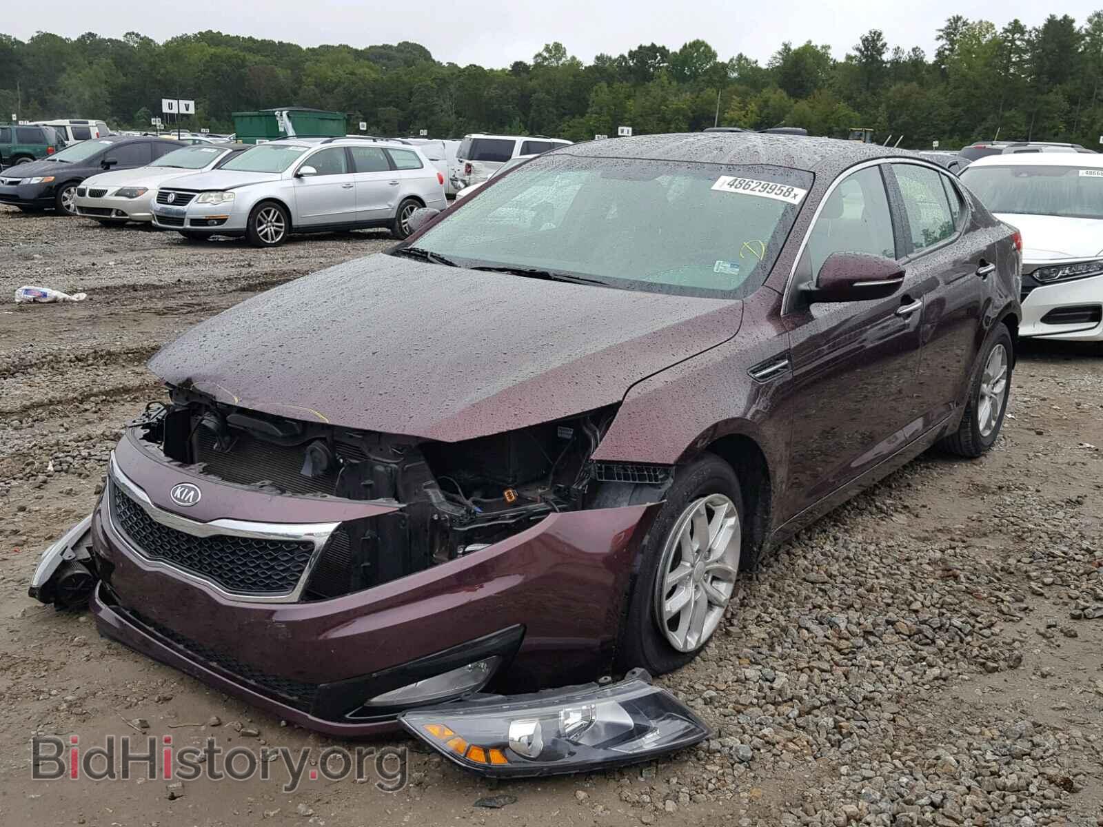 2012 KIA OPTIMA - VIN: 5XXGM4A75CG075155 - Фото 2