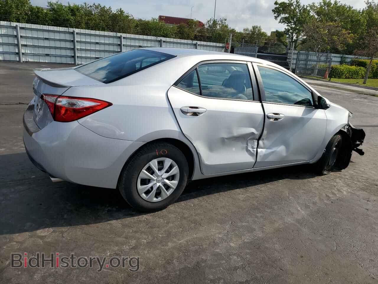 2014 TOYOTA COROLLA - VIN: 2T1BURHE0EC005925 - Фото 3