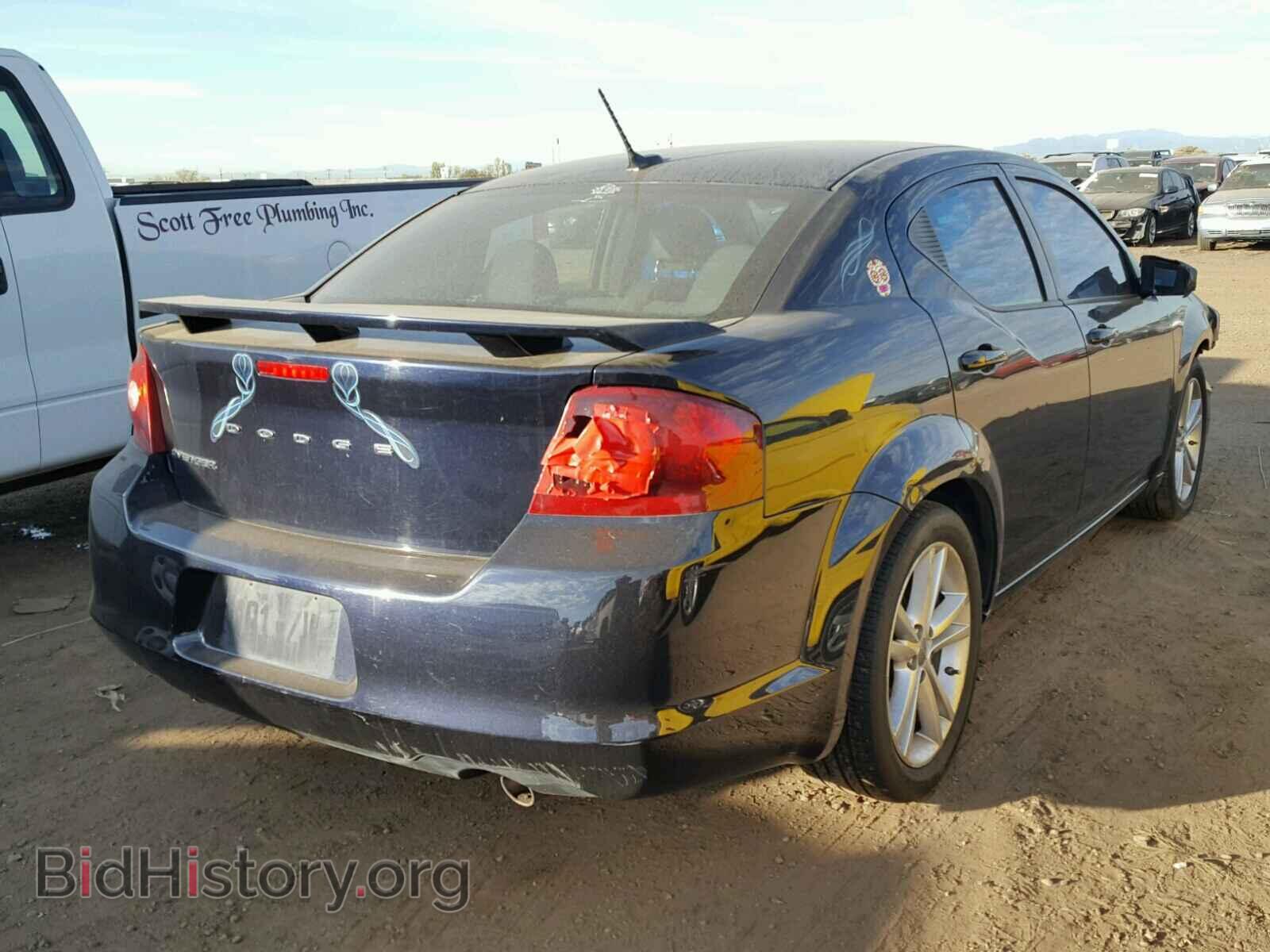 2012 DODGE AVENGER - VIN: 1C3CDZAG5CN315731 - Фото 4