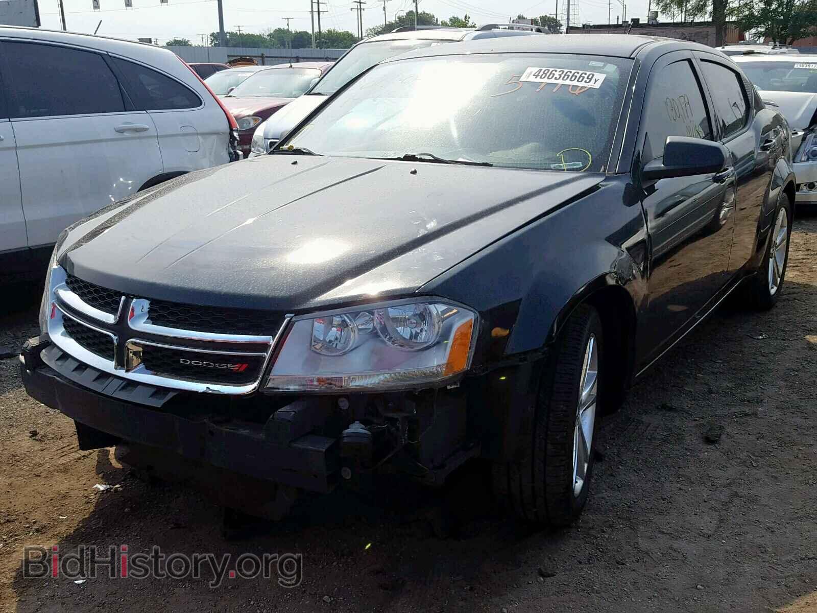 2012 DODGE AVENGER - VIN: 1C3CDZAG4CN255716 - Фото 2