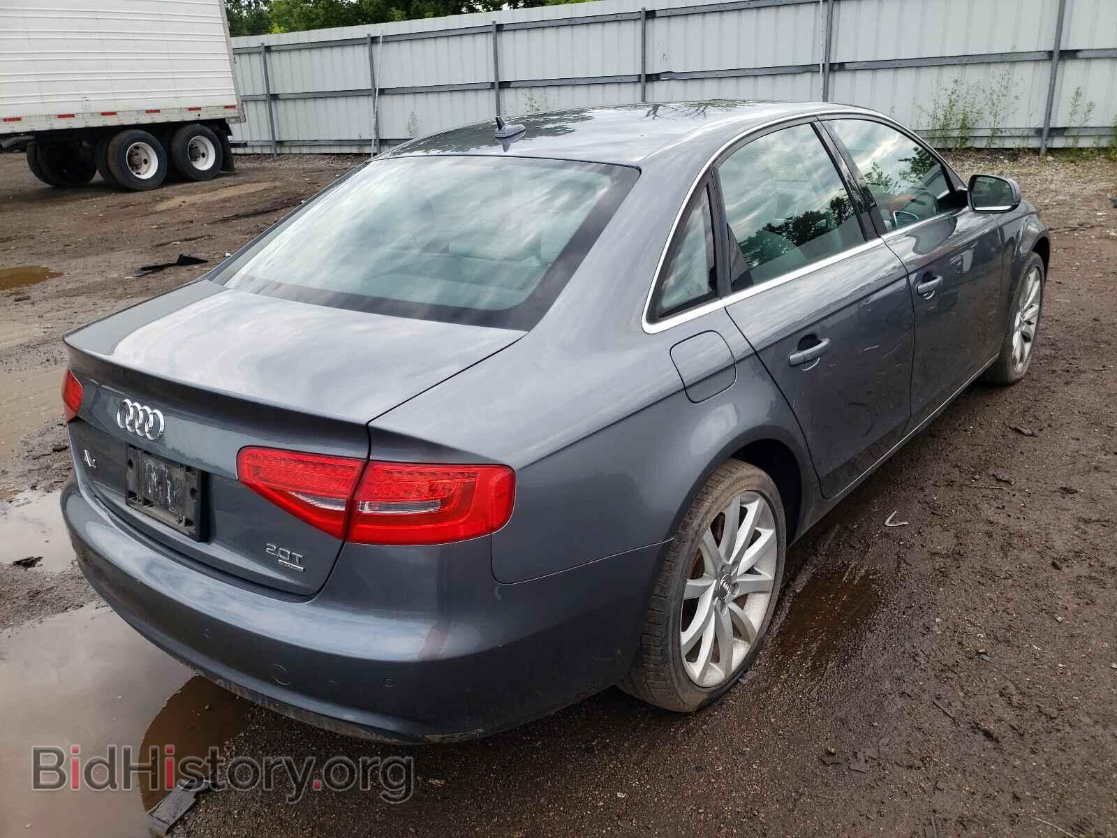 2013 AUDI A4 - VIN: WAUFFAFL2DN020157 - Photo 4