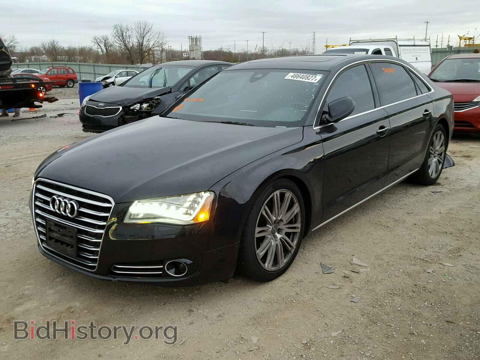 2013 AUDI A8 - VIN: WAURGAFD3DN004679 - Photo 2