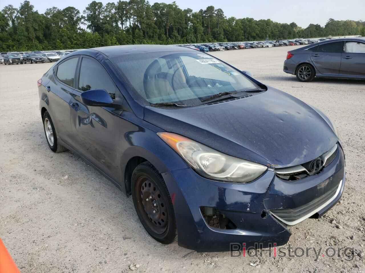 Photo KMHDH4AE9DU499872 - HYUNDAI ELANTRA 2013