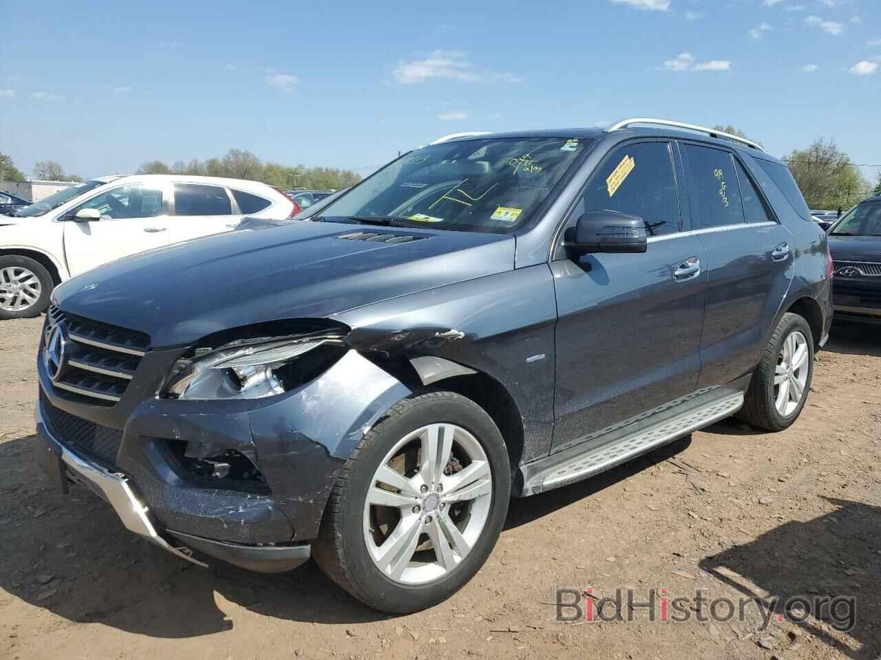 Photo 4JGDA5HB2CA078341 - MERCEDES-BENZ M-CLASS 2012