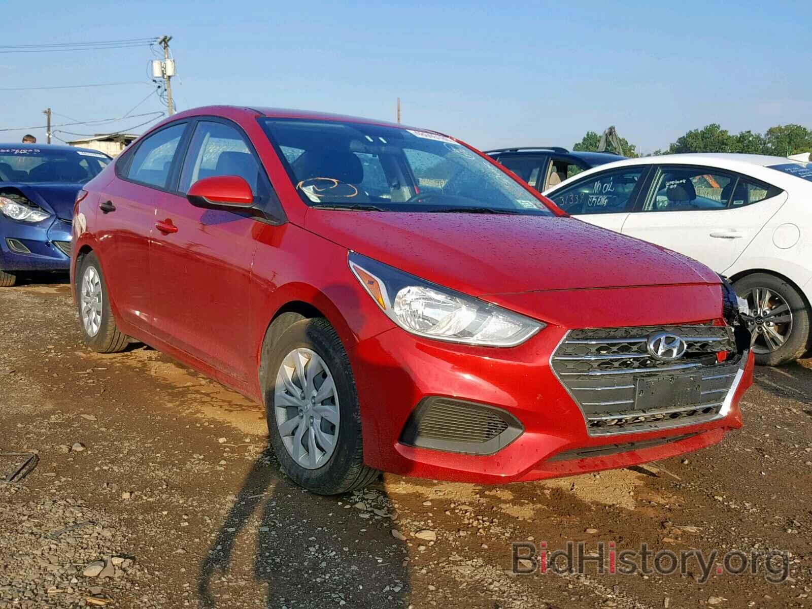 Photo 3KPC24A34KE058405 - HYUNDAI ACCENT 2019