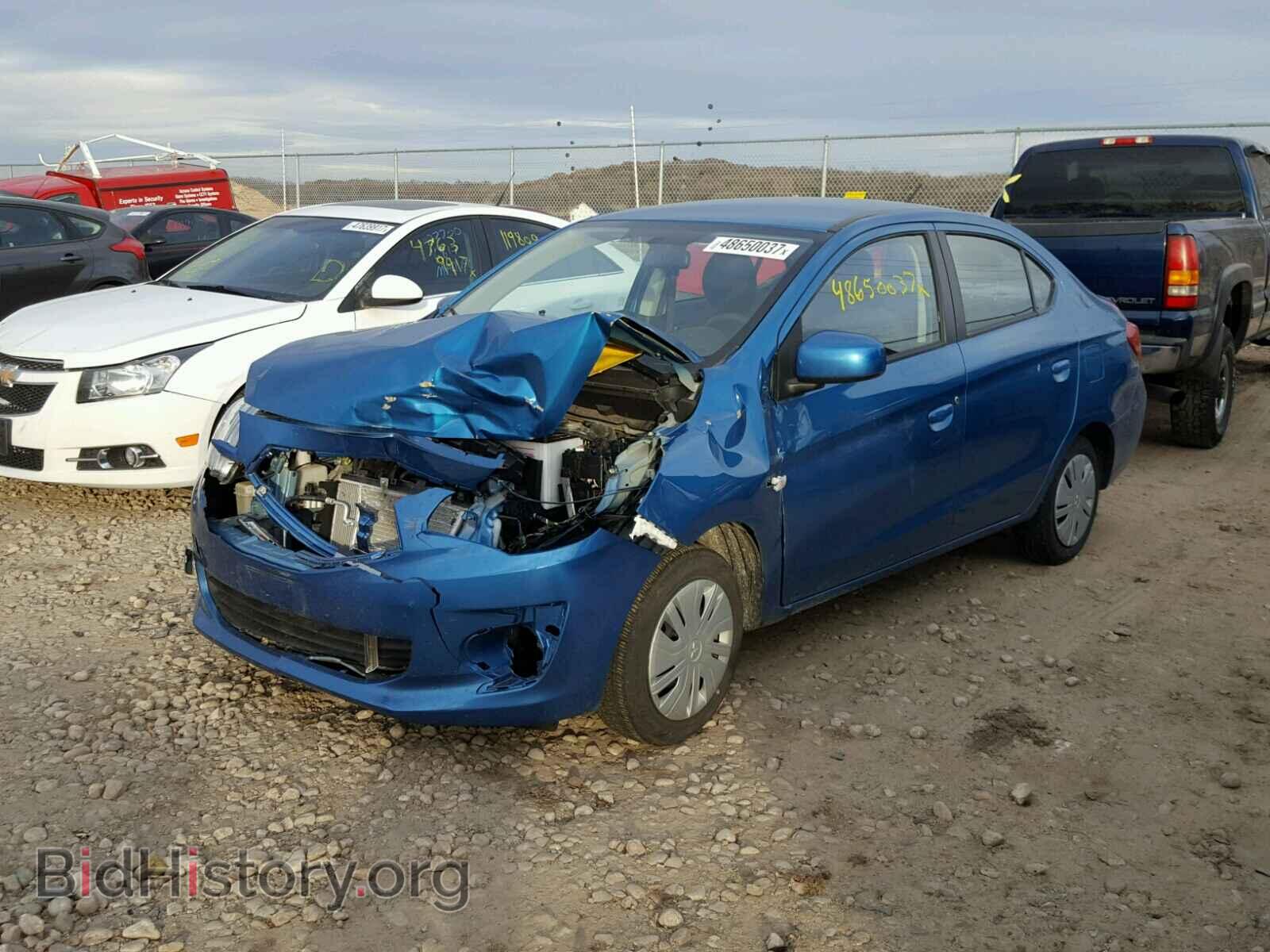 2017 MITSUBISHI MIRAGE - VIN: ML32F3FJ0HHF11445 - Фото 2