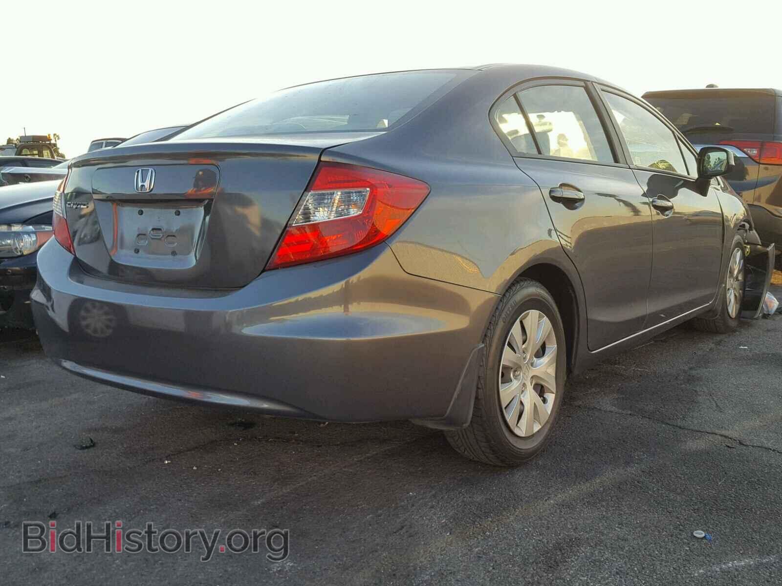 2012 HONDA CIVIC - VIN: 19XFB2F56CE387636 - Фото 4
