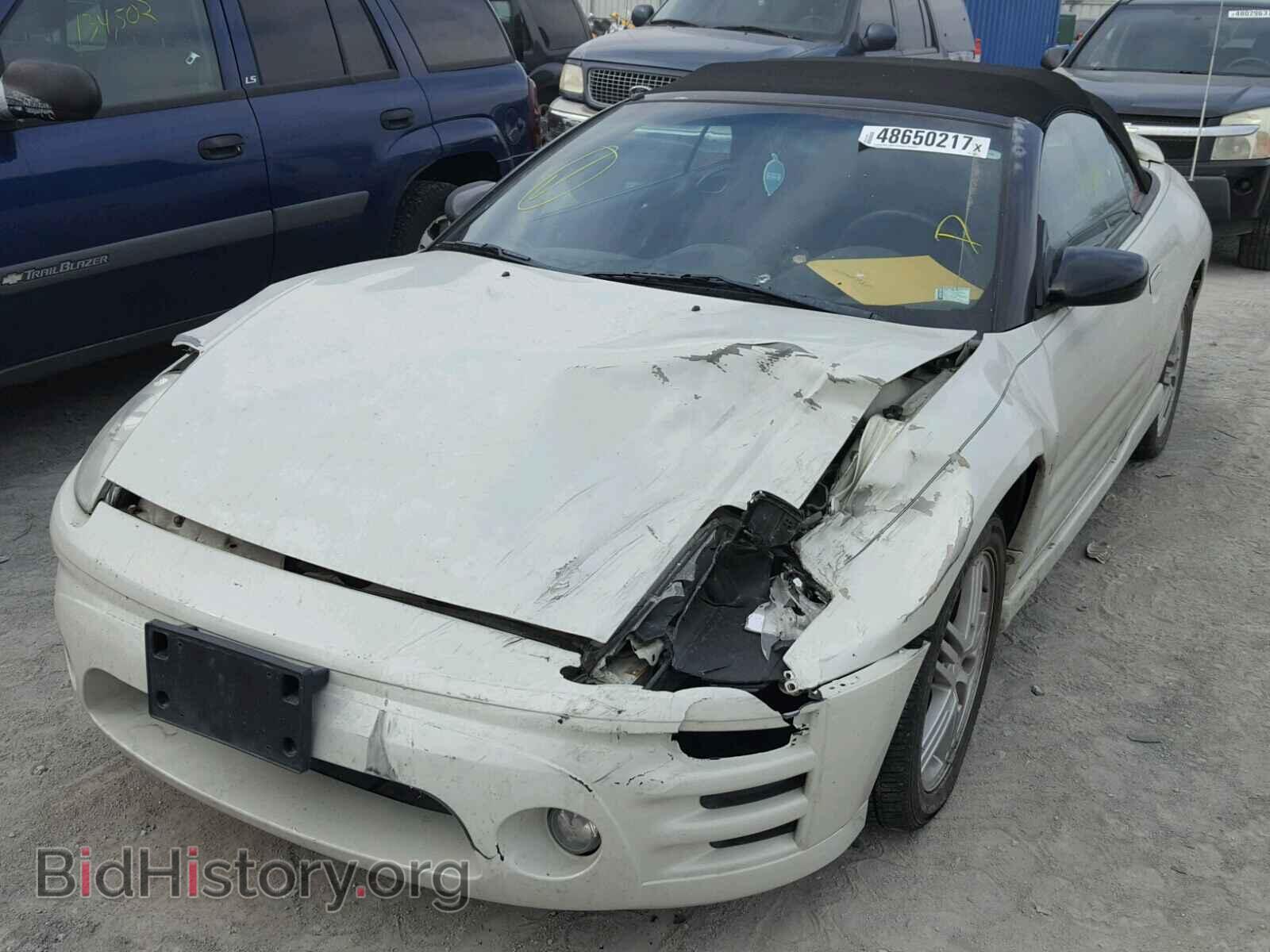 2003 MITSUBISHI ECLIPSE - VIN: 4A3AE55H33E146883 - Фото 2