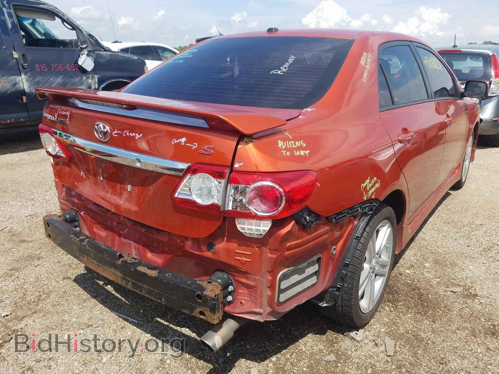 2013 TOYOTA COROLLA - VIN: 2T1BU4EE8DC064209 - Фото 4