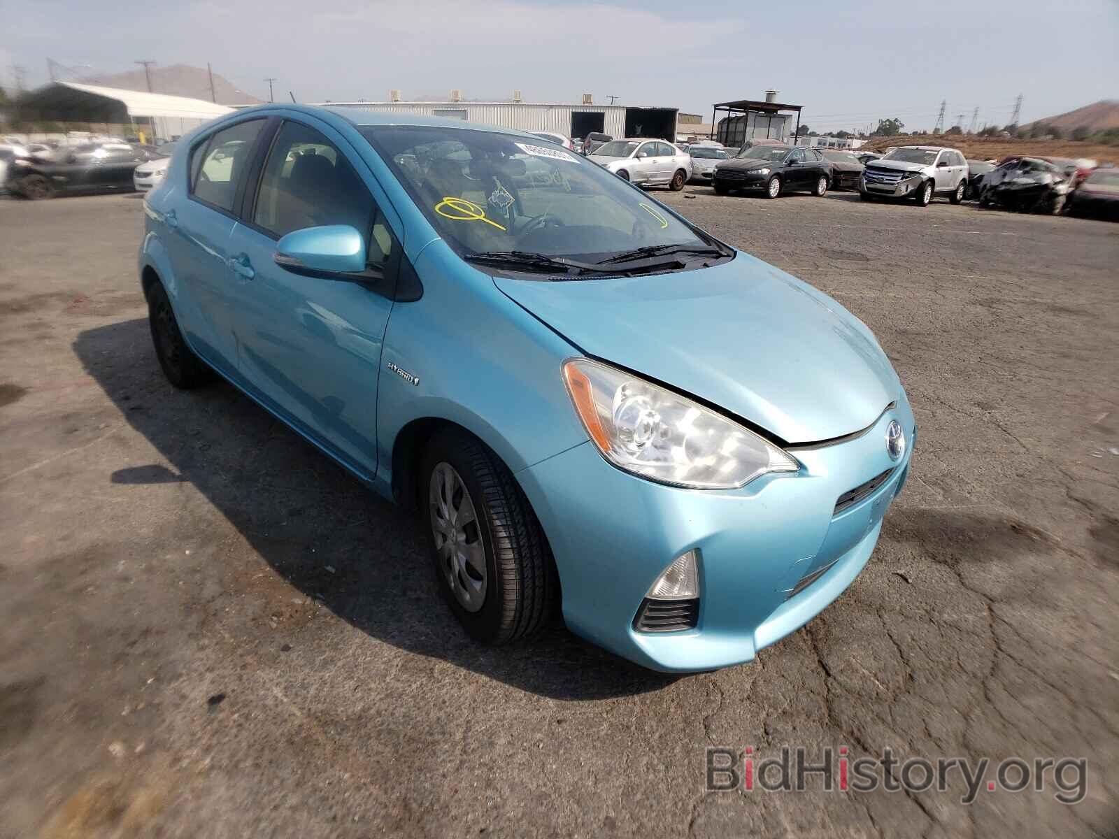 Photo JTDKDTB36E1078161 - TOYOTA PRIUS 2014