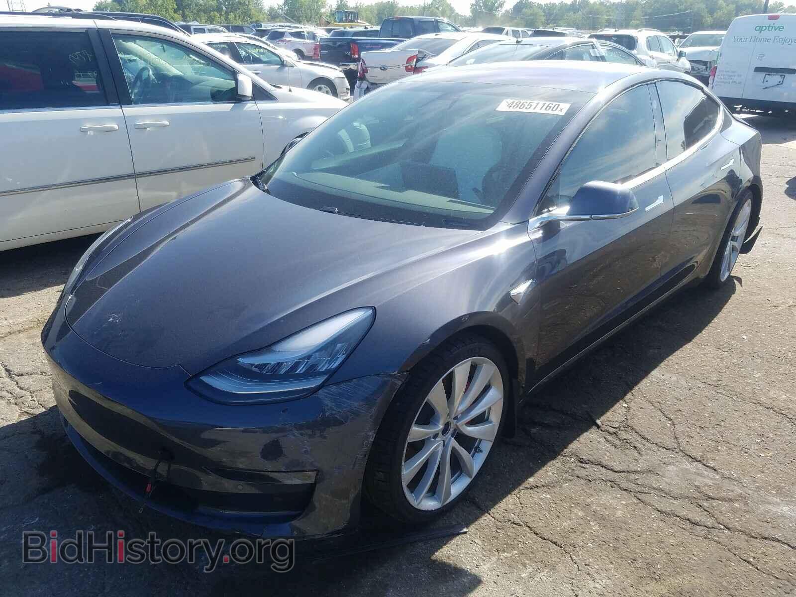 2019 TESLA MODEL 3 - VIN: 5YJ3E1EB3KF231641 - Фото 2