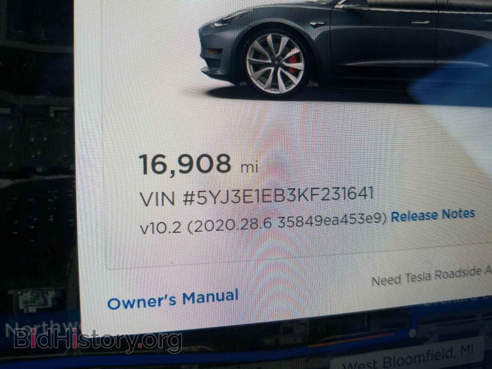 2019 TESLA MODEL 3 - VIN: 5YJ3E1EB3KF231641 - Фото 8