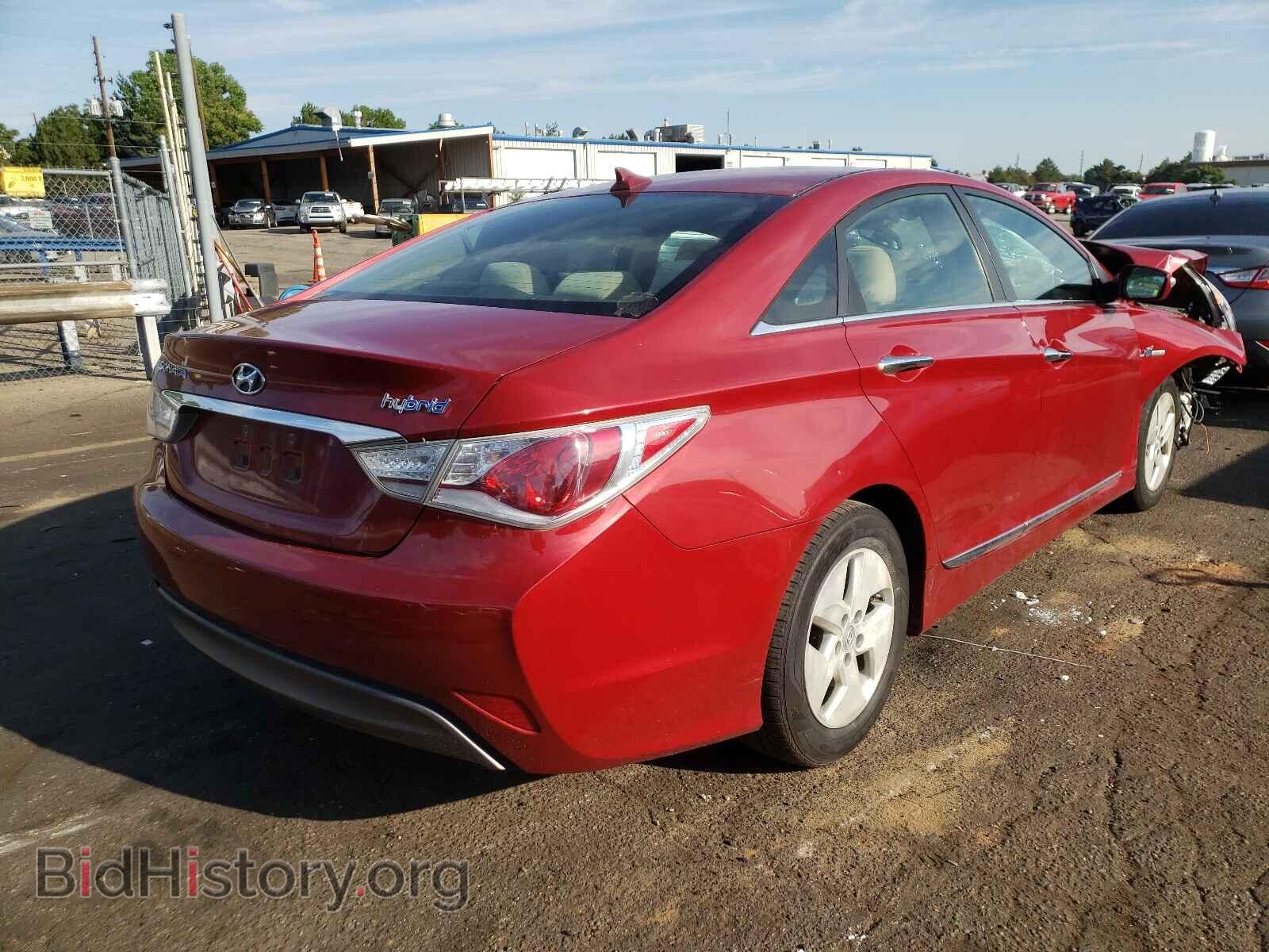 2012 HYUNDAI SONATA - VIN: KMHEC4A47CA038566 - Фото 4