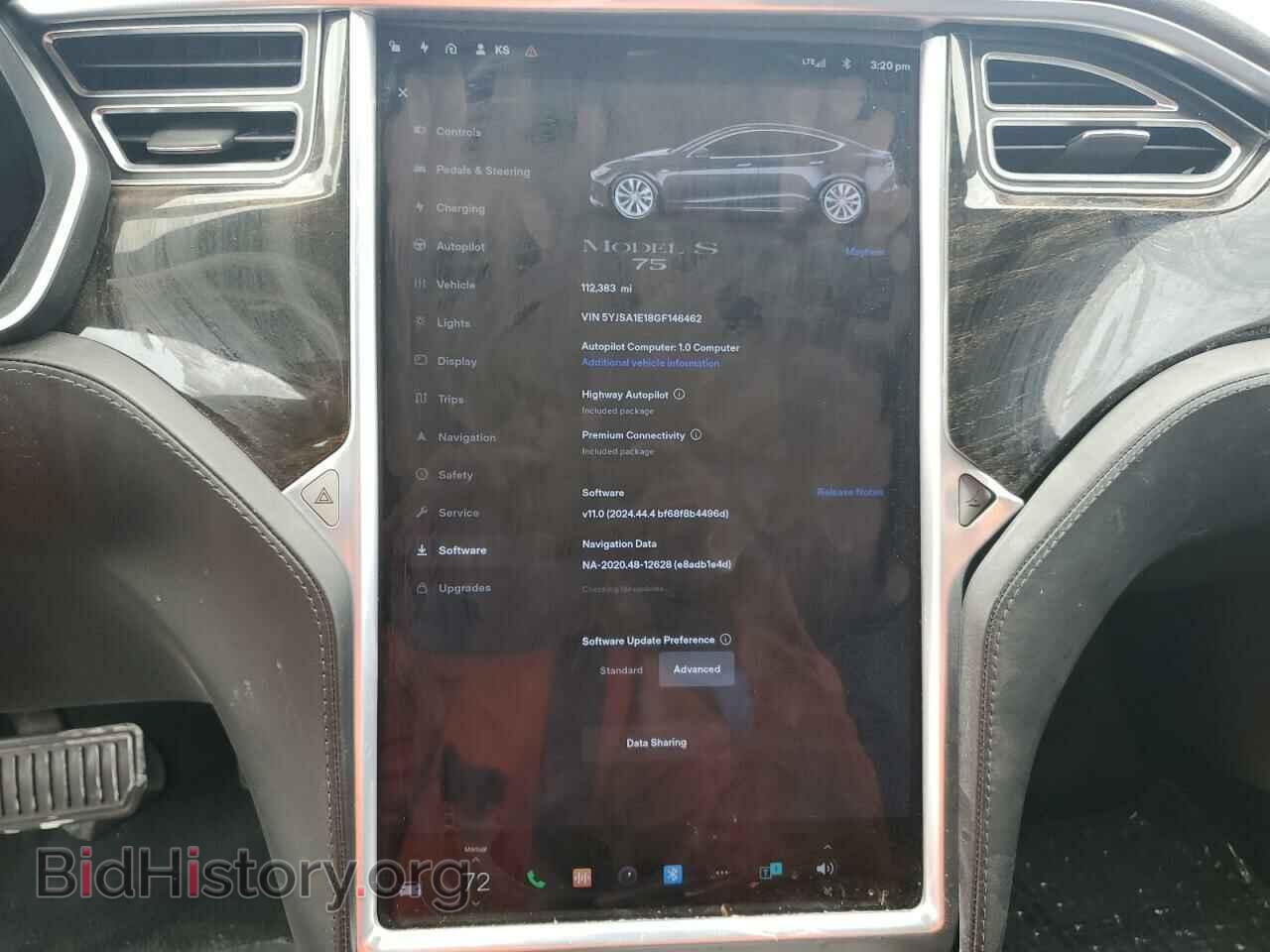 2016 TESLA MODEL S - VIN: 5YJSA1E18GF146462 - Photo 9