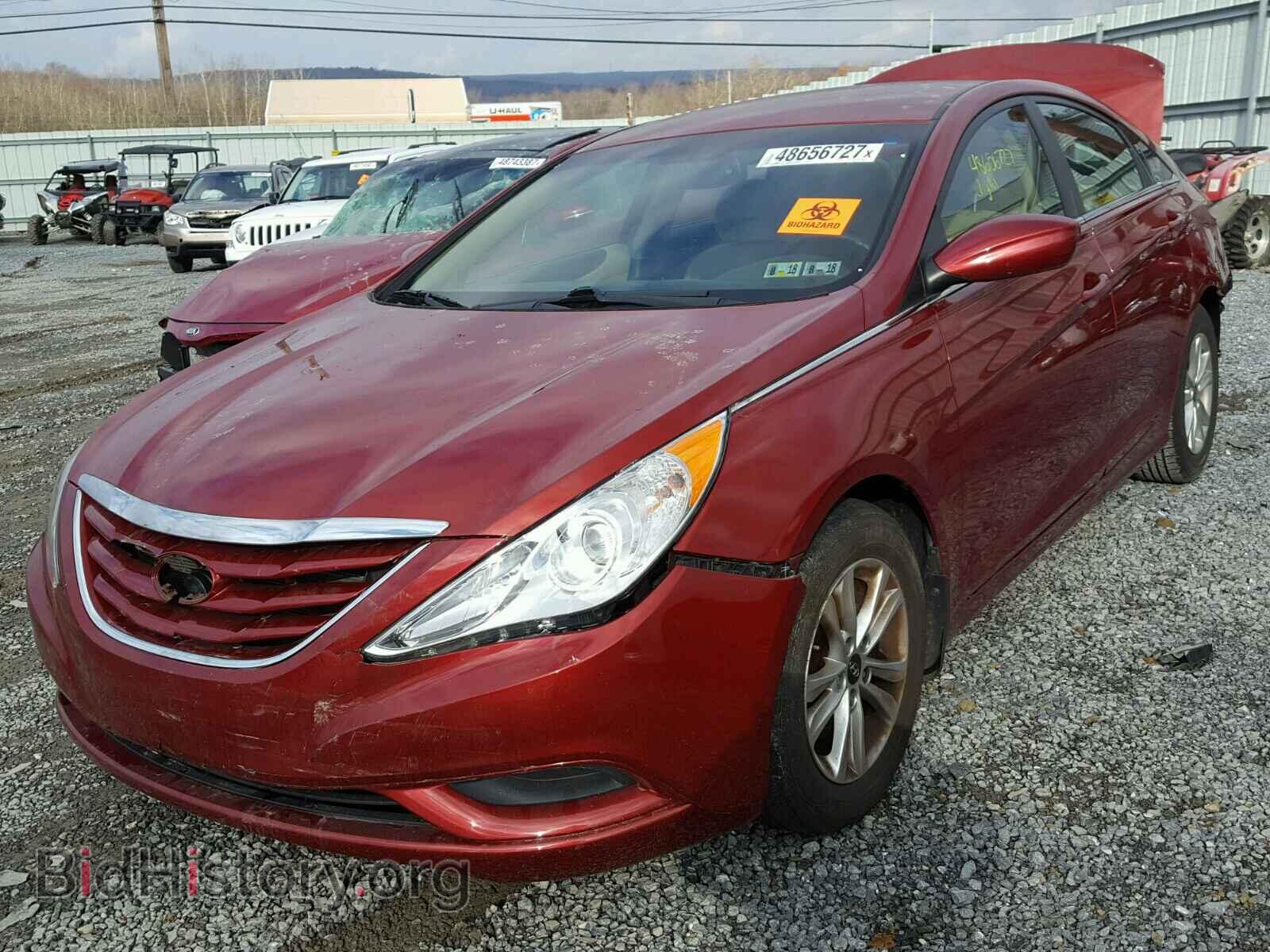 2012 HYUNDAI SONATA - VIN: 5NPEB4AC3CH500046 - Фото 2