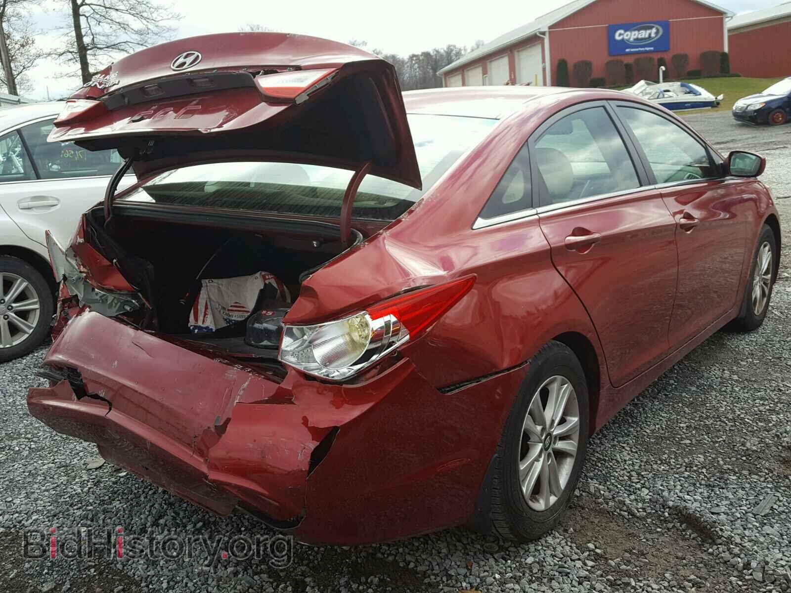 2012 HYUNDAI SONATA - VIN: 5NPEB4AC3CH500046 - Фото 4