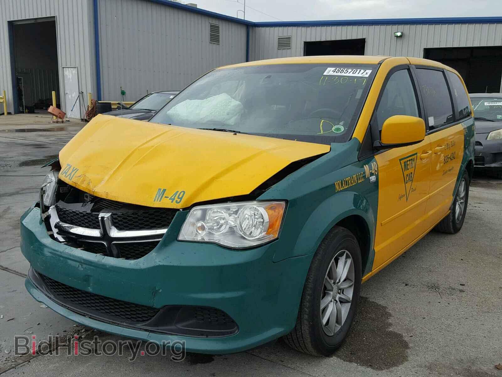 2014 DODGE CARAVAN - VIN: 2C4RDGBGXER194189 - Фото 2