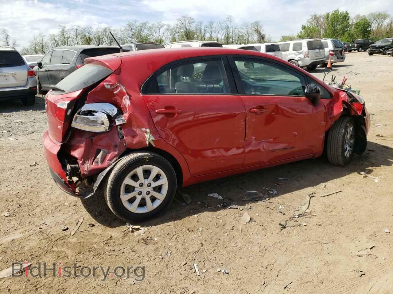 2013 KIA RIO - VIN: KNADM5A38D6287728 - Фото 3
