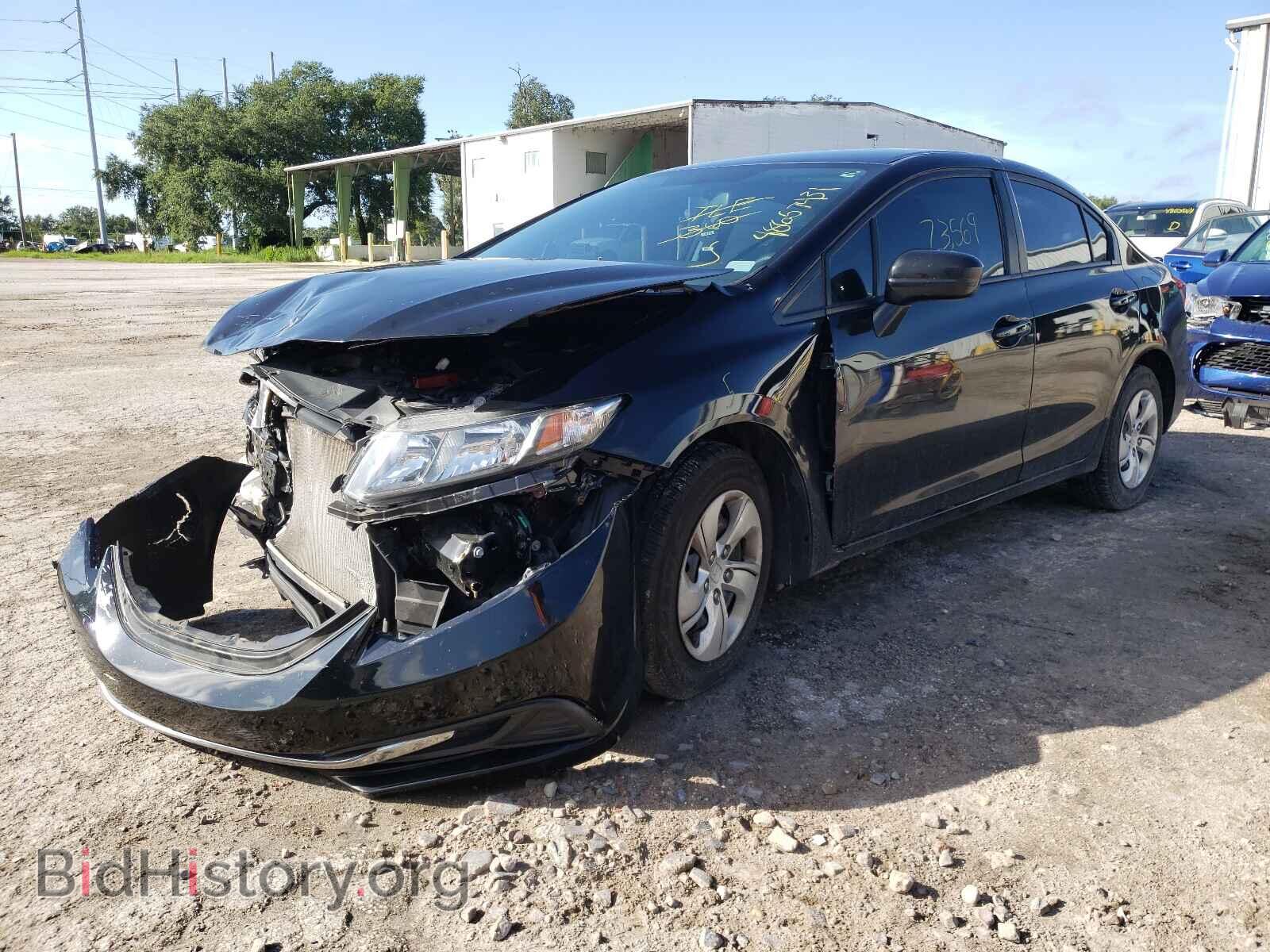 2015 HONDA CIVIC - VIN: 19XFB2F54FE237576 - Фото 2