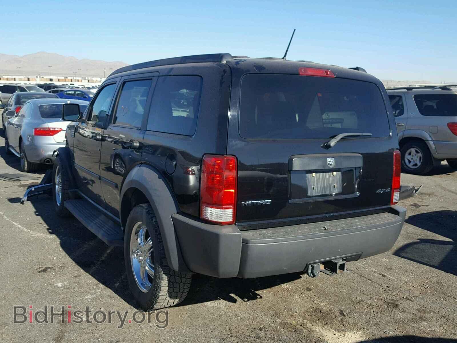 2007 DODGE NITRO - VIN: 1D8GU28KX7W569645 - Фото 3