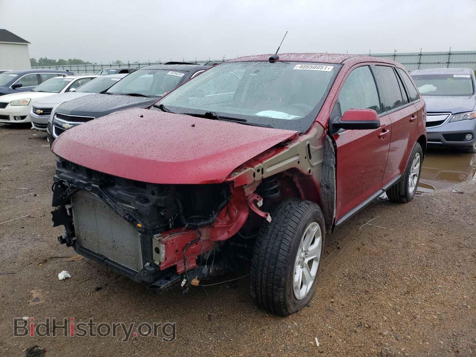 2013 FORD EDGE - VIN: 2FMDK3JC4DBB64163 - Фото 2