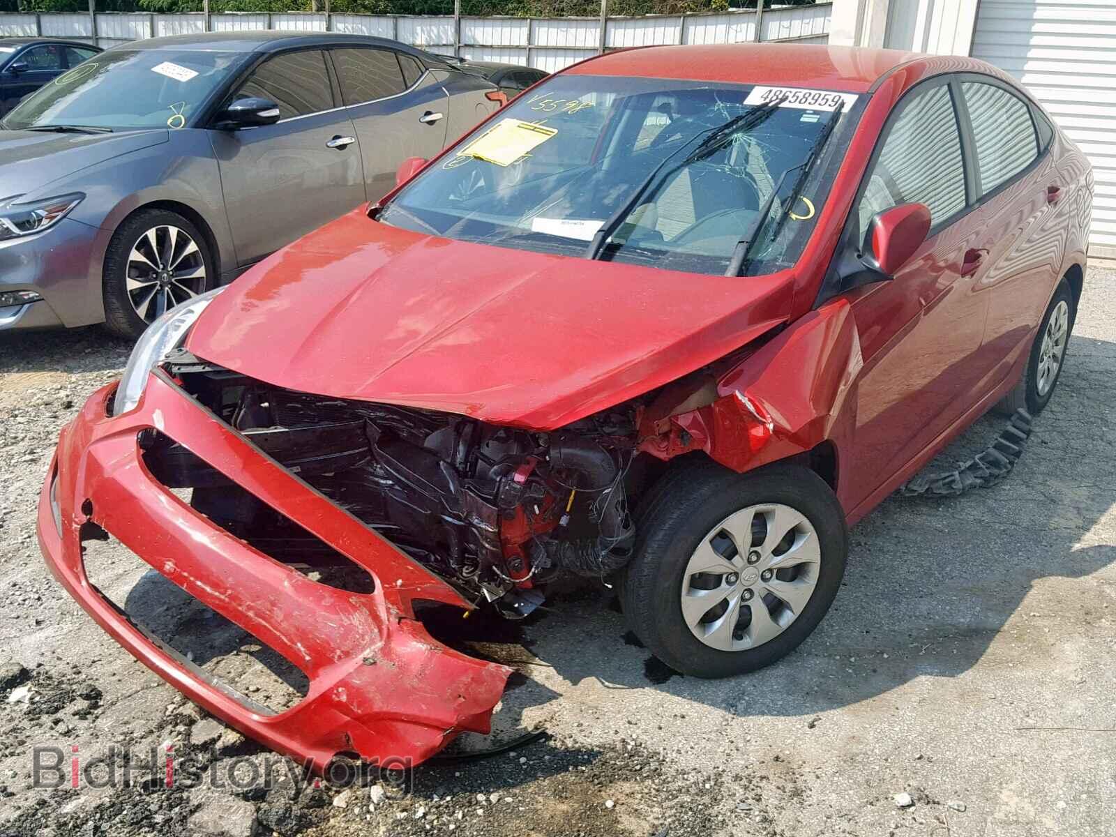 2016 HYUNDAI ACCENT - VIN: KMHCT4AE5GU045598 - Фото 2
