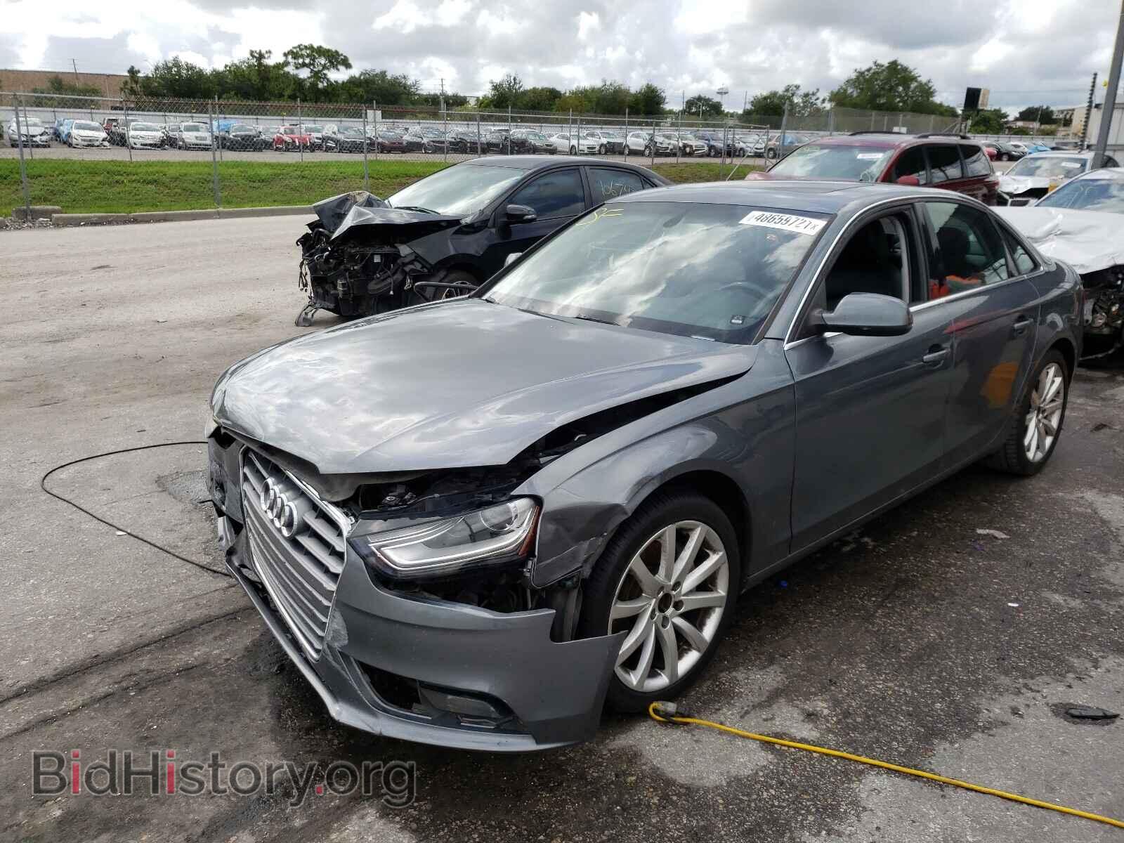 2013 AUDI A4 - VIN: WAUAFAFL4DN050853 - Photo 2