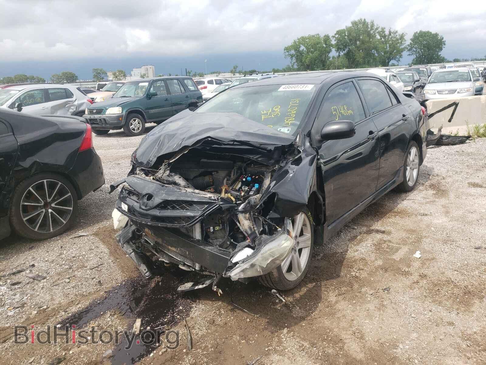 2013 TOYOTA COROLLA - VIN: 5YFBU4EEXDP155014 - Фото 2