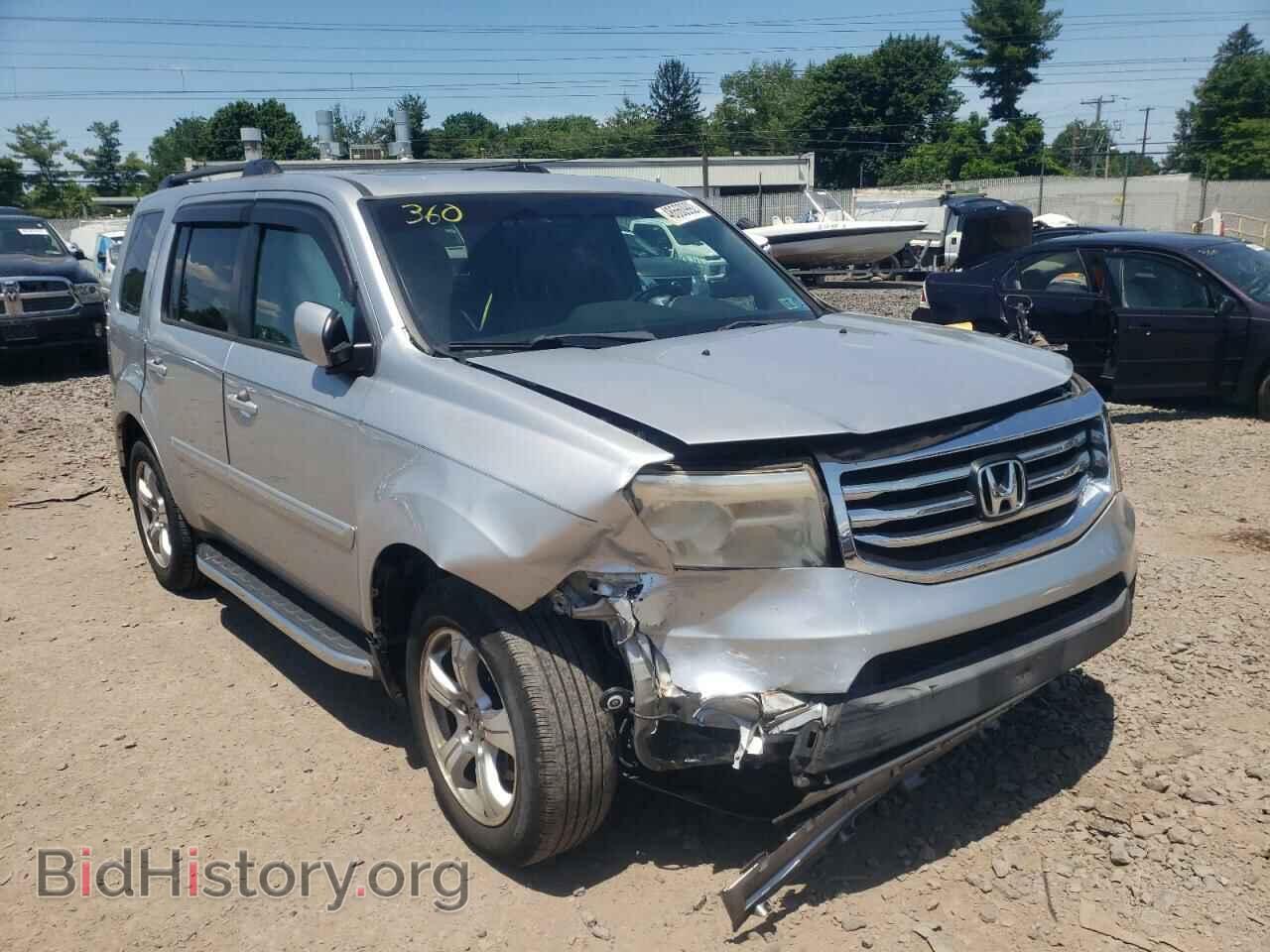 Фотография 5FNYF4H57CB085207 - HONDA PILOT 2012