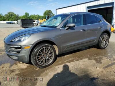 2016 Porsche MACAN Macan S, gray — VIN WP1AB2A57GLB54202, Copart