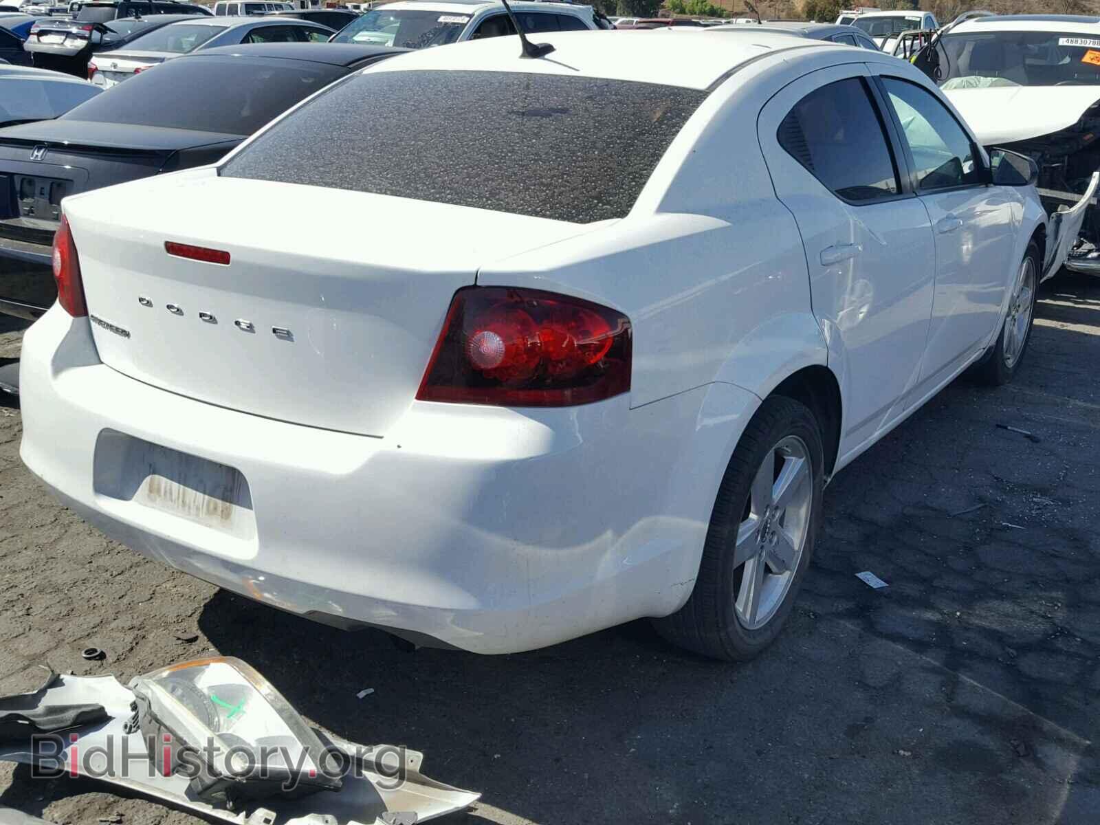 2013 DODGE AVENGER - VIN: 1C3CDZAB0DN625260 - Фото 4