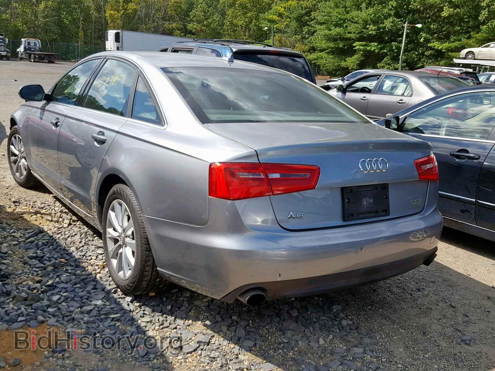 2012 AUDI A6 - VIN: WAUFGAFC2CN129567 - Фото 3