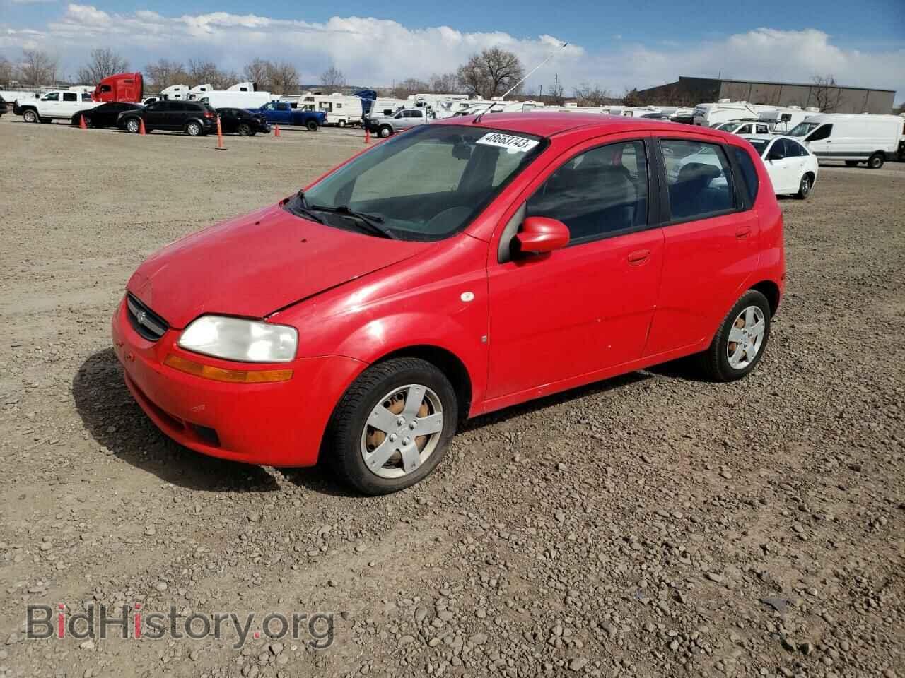 Photo KL1TD66637B750322 - CHEVROLET AVEO 2007
