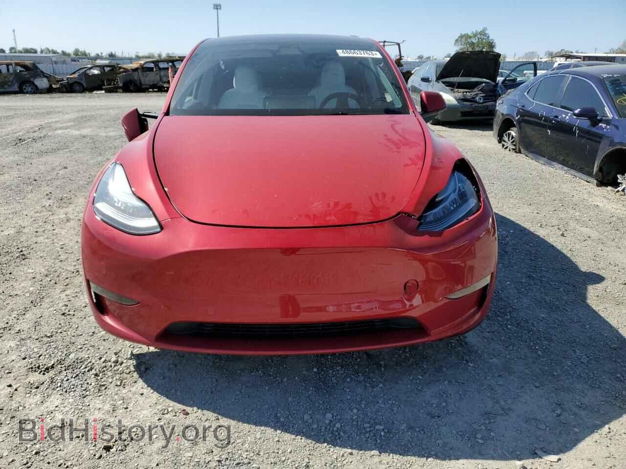 2022 TESLA MODEL Y - VIN: 7SAYGDEE5NF401114 - Фото 5