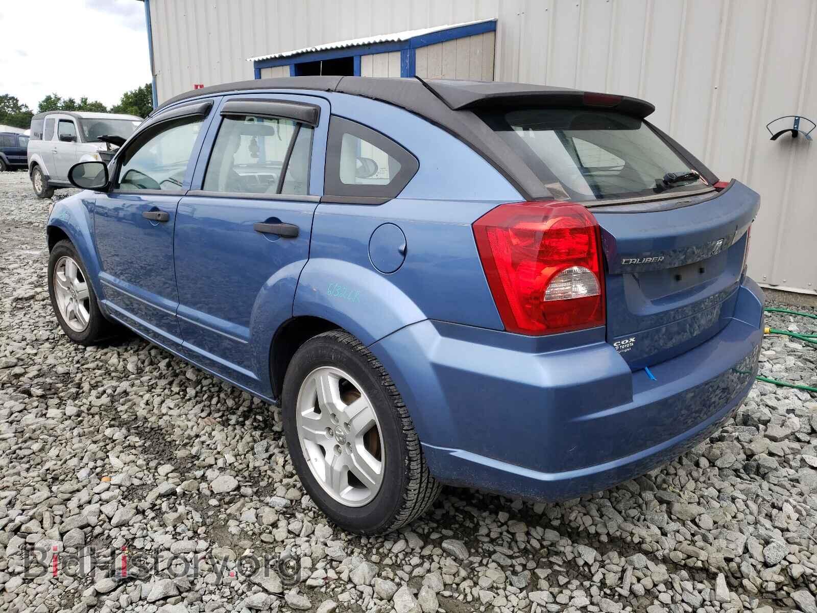 2007 DODGE CALIBER - VIN: 1B3HB48B77D542372 - Фото 3
