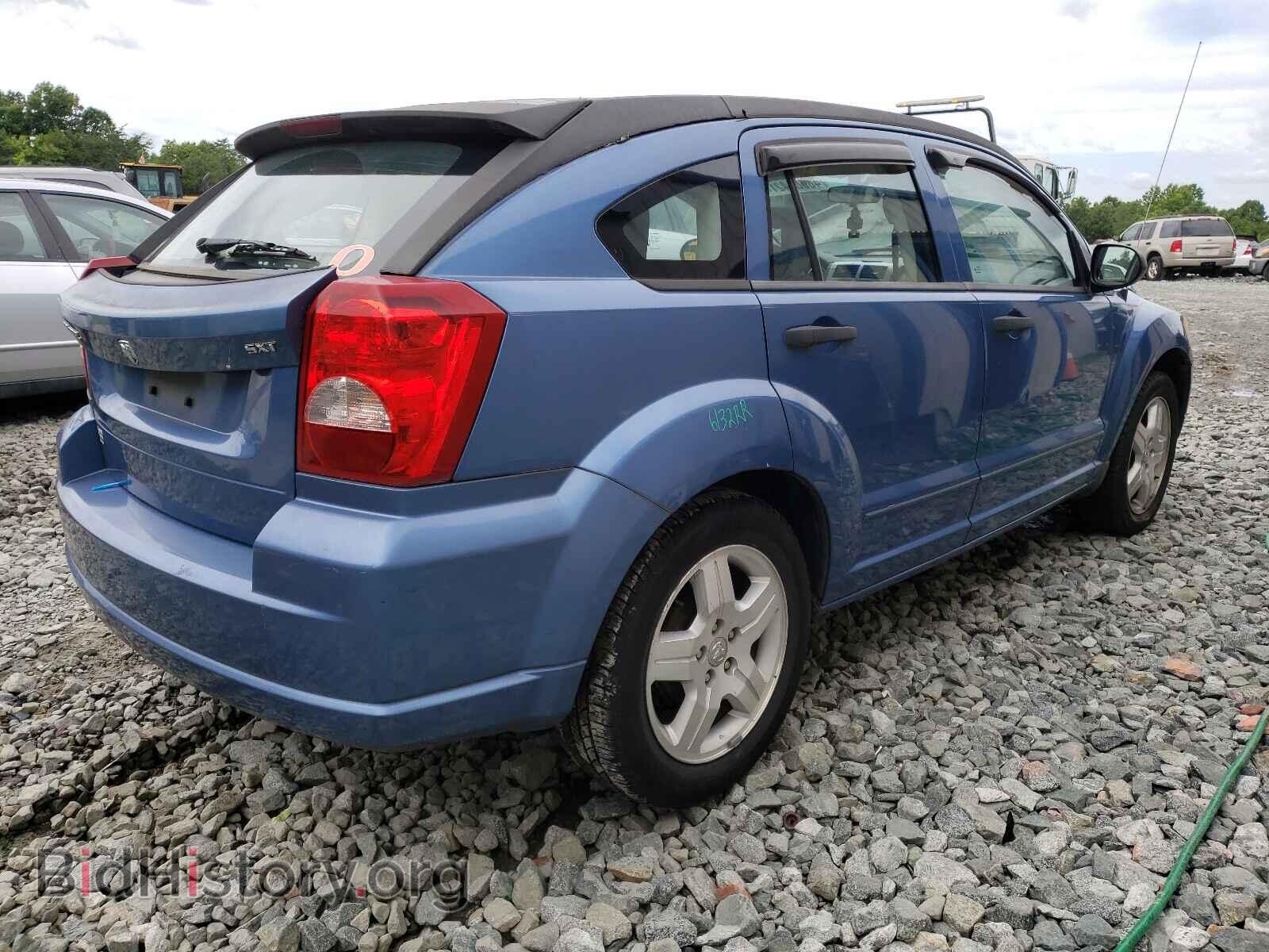 2007 DODGE CALIBER - VIN: 1B3HB48B77D542372 - Фото 4