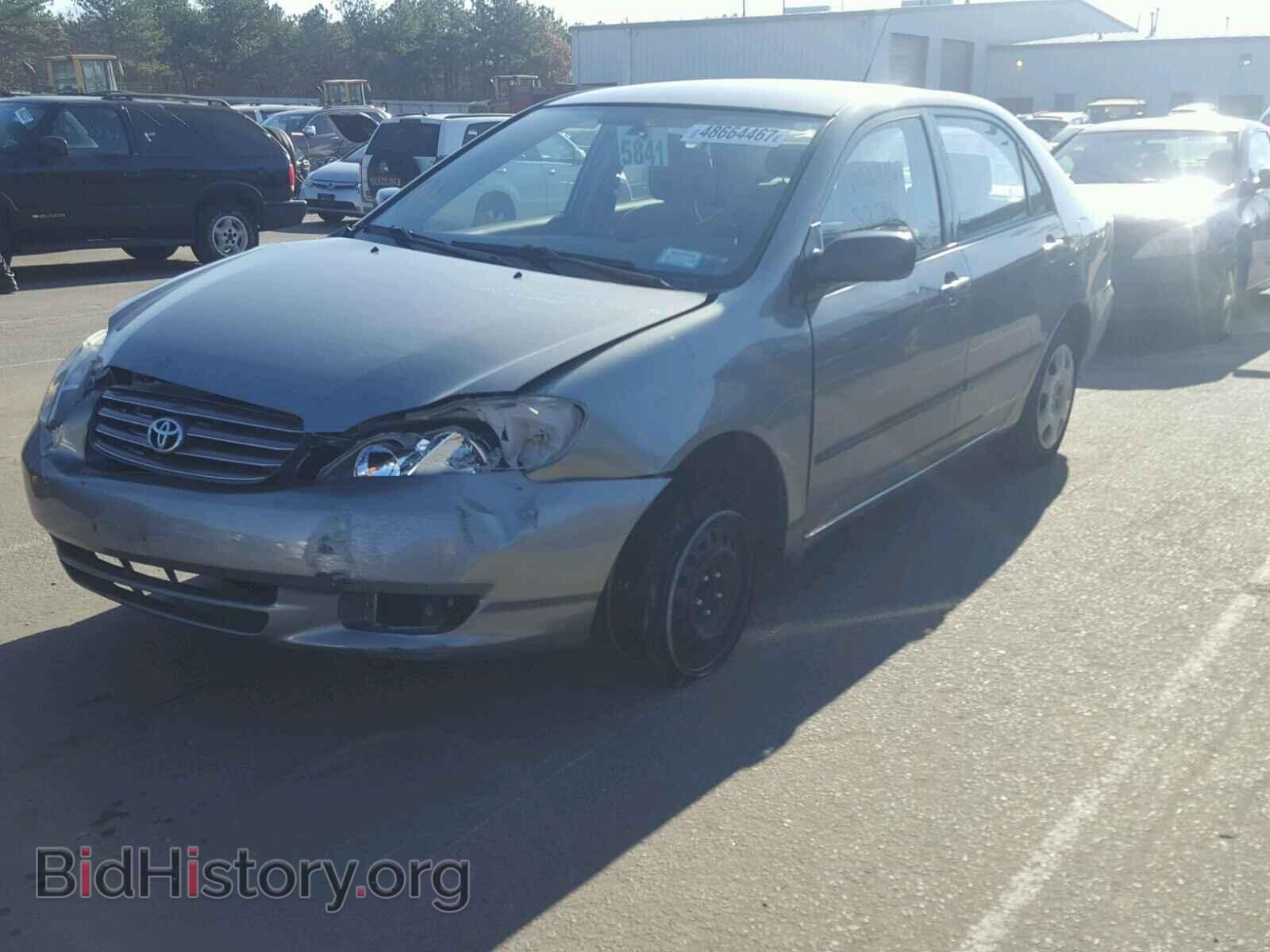 2003 TOYOTA COROLLA - VIN: 2T1BR32E53C147210 - Фото 2