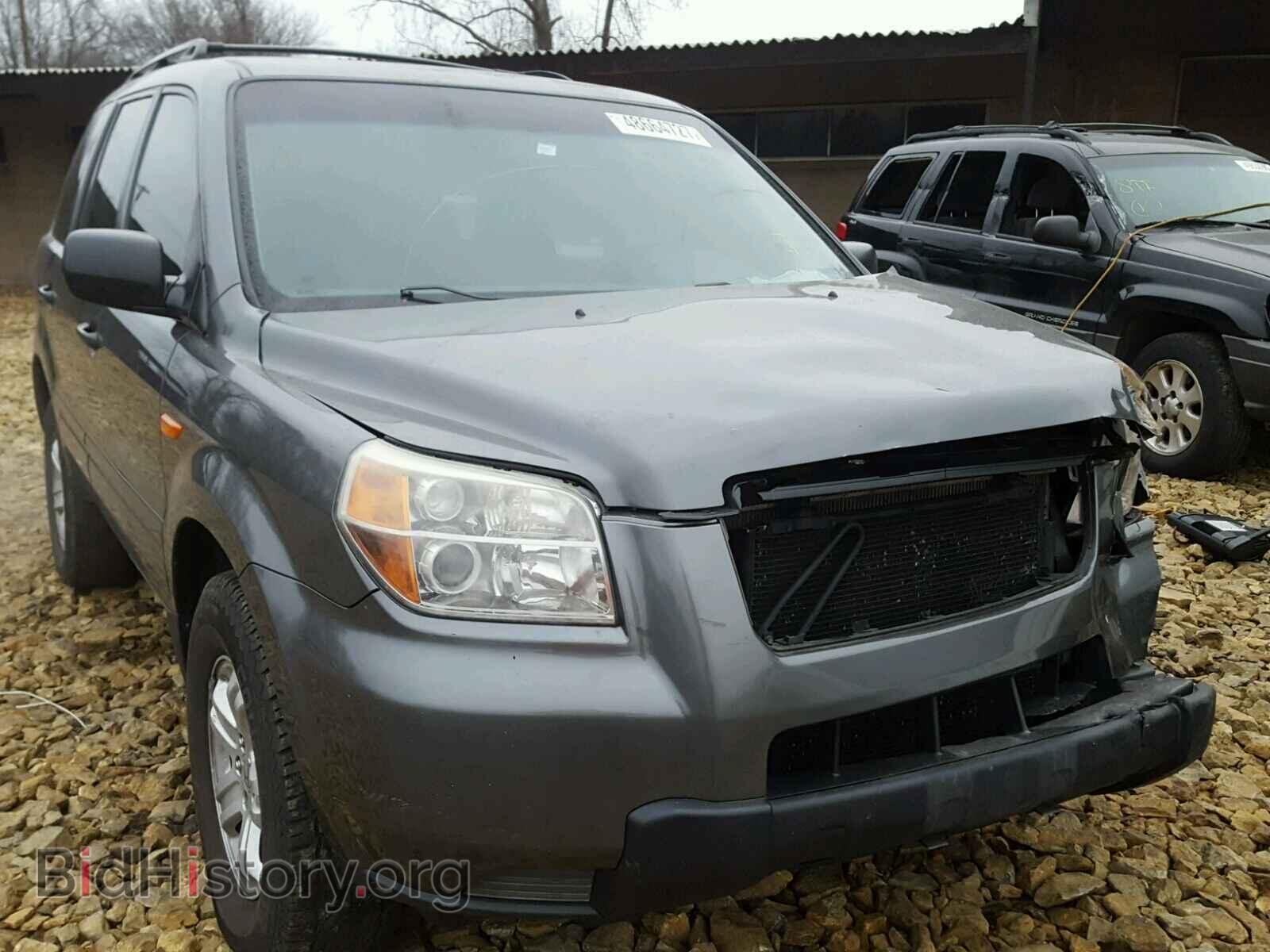 Photo 2HKYF18187H526765 - HONDA PILOT 2007
