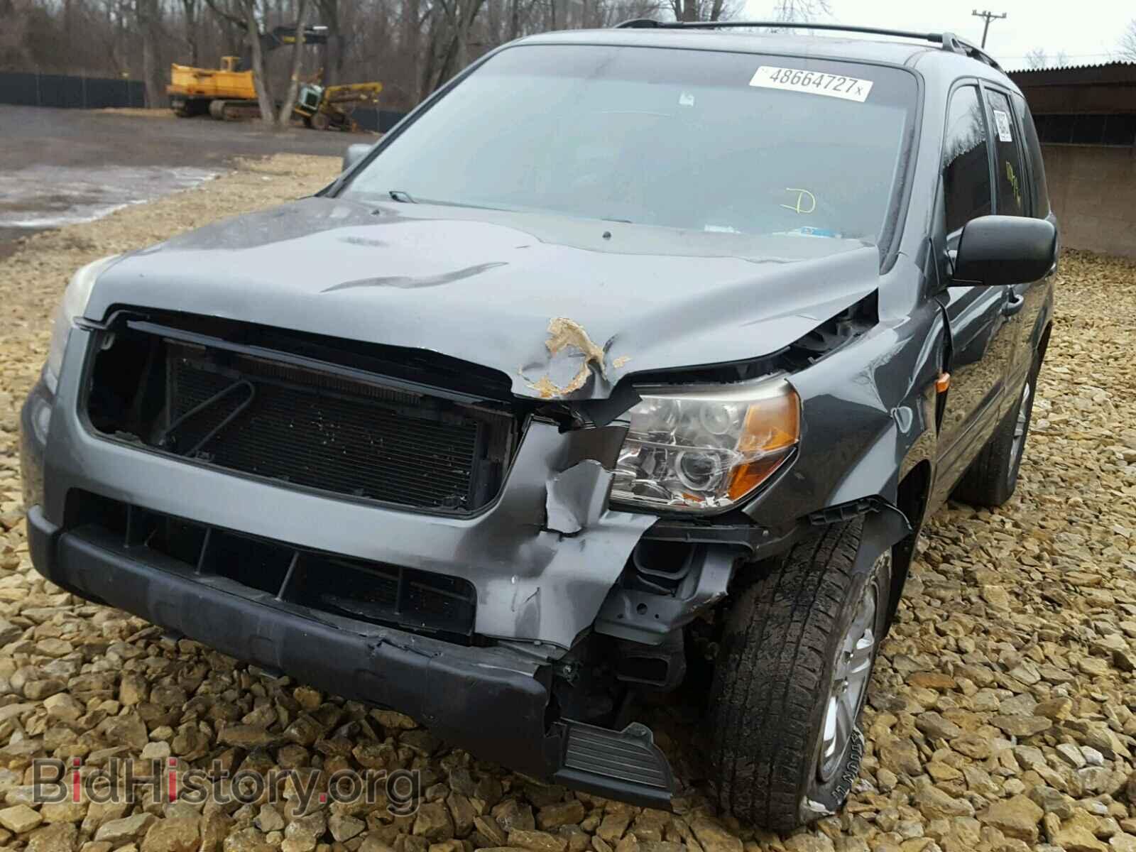 2007 HONDA PILOT - VIN: 2HKYF18187H526765 - Фото 2